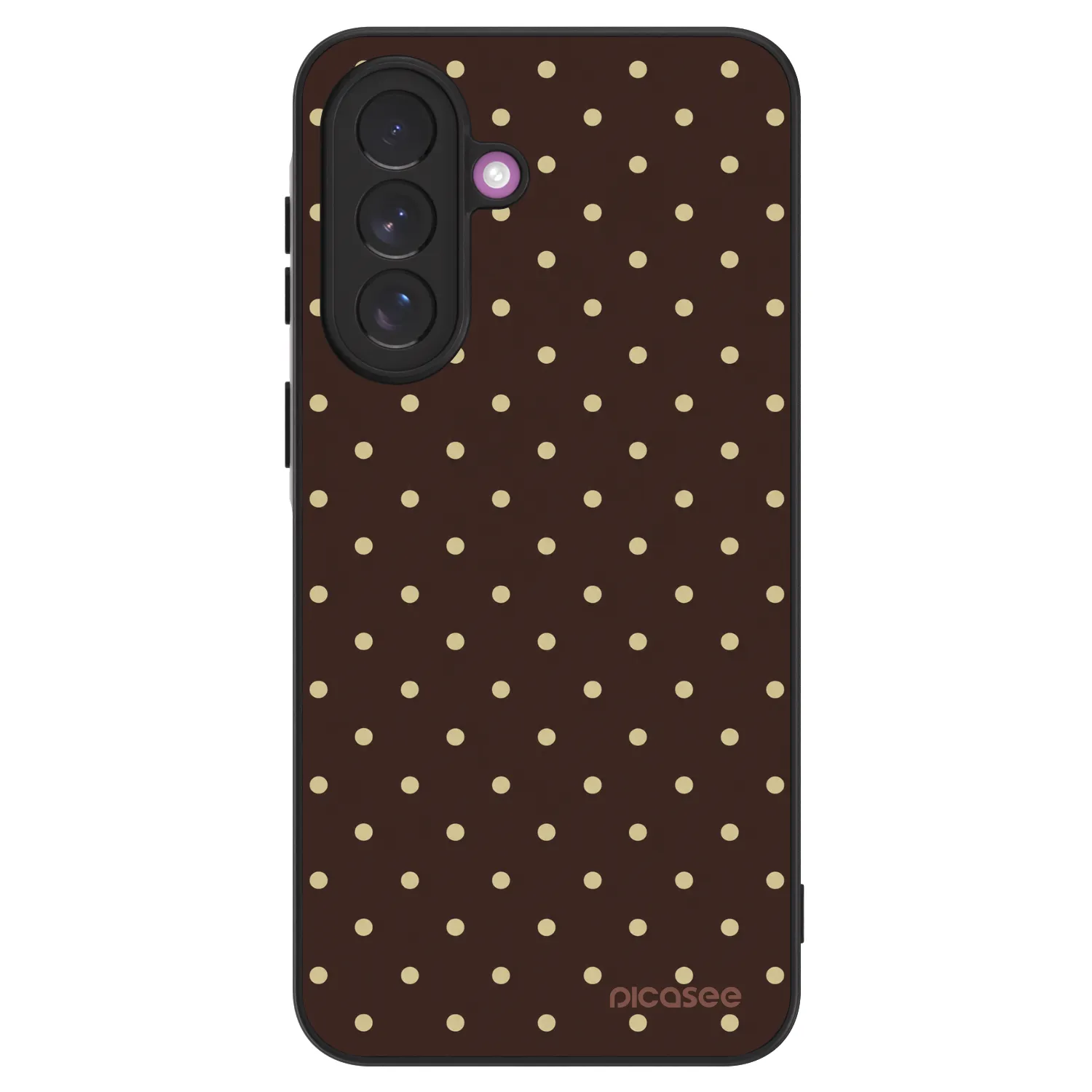 Picasee ULTIMATE CASE pro Samsung Galaxy A37 - Vanilla Dots & Chocolate