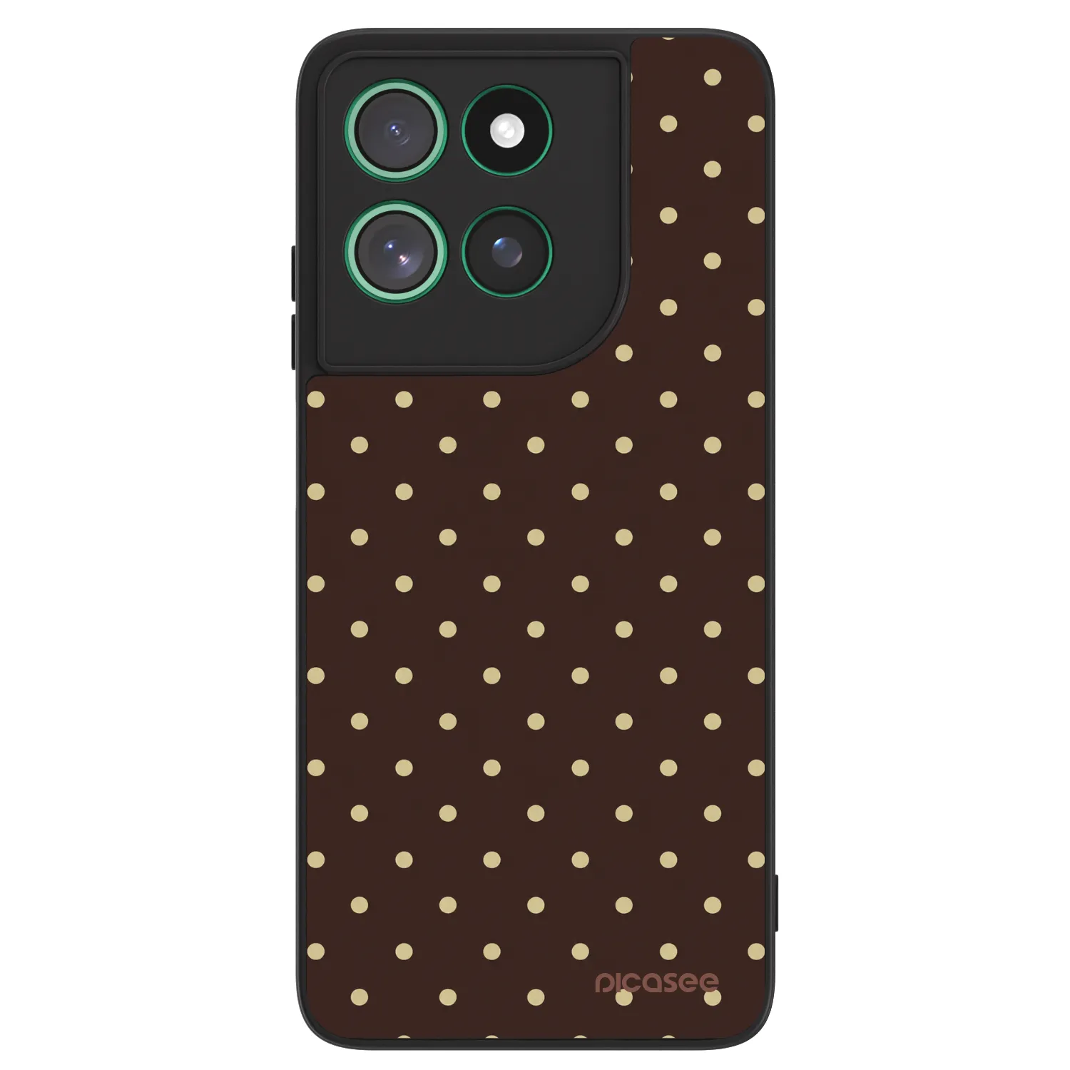 Picasee ULTIMATE CASE pro Motorola Moto G57 Power - Vanilla Dots & Chocolate
