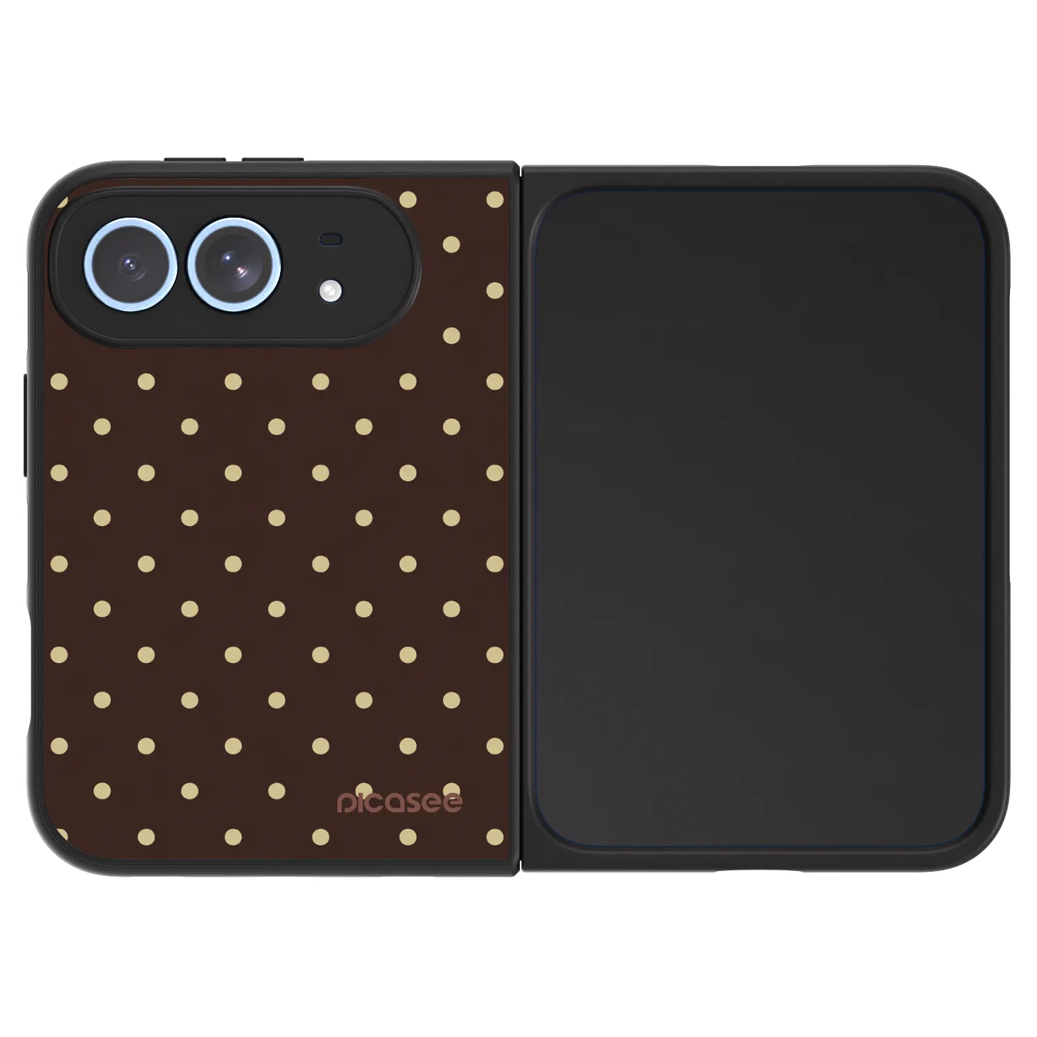 Picasee ULTIMATE CASE MagSafe pro Apple iPhone Duo - Vanilla Dots & Chocolate