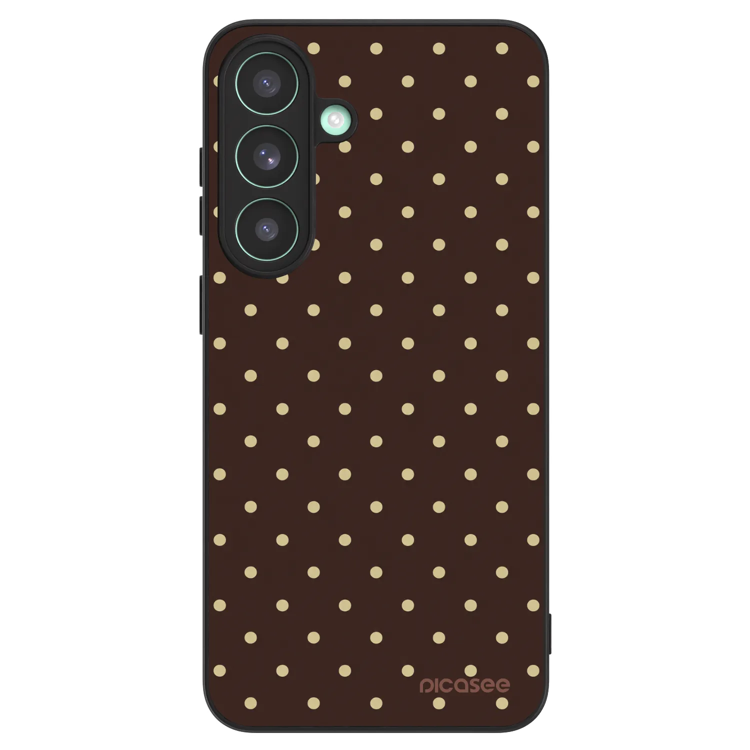 Picasee ULTIMATE CASE PowerShare pro Samsung Galaxy S26 FE - Vanilla Dots & Chocolate