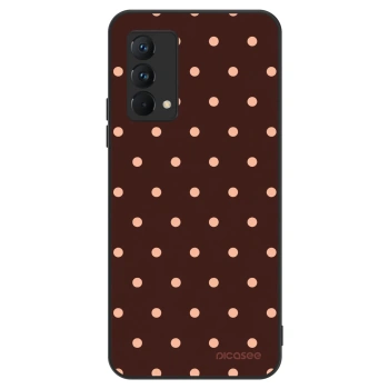 Obal pro Realme GT Master Edition 5G - Peach Dots & Chocolate