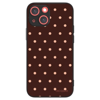 Picasee ULTIMATE CASE MagSafe pro Apple iPhone 13 mini - Peach Dots & Chocolate