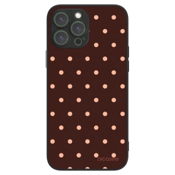 Picasee ULTIMATE CASE MagSafe pro Apple iPhone 13 Pro Max - Peach Dots & Chocolate