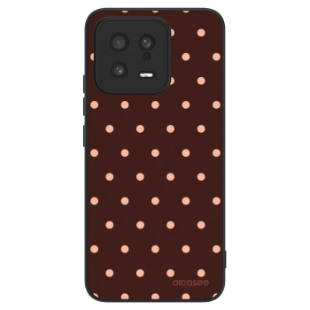 Obal pro Xiaomi 13 - Peach Dots & Chocolate
