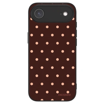 Picasee ULTIMATE CASE pro Apple iPhone Air - Peach Dots & Chocolate