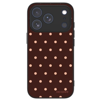 Picasee ULTIMATE CASE MagSafe pro Apple iPhone 17 Pro - Peach Dots & Chocolate