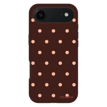 Obal pro Apple iPhone Air - Peach Dots & Chocolate