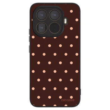 Picasee ULTIMATE CASE pro Xiaomi 15T Pro - Peach Dots & Chocolate