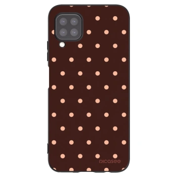 Picasee silikonový černý obal pro Huawei P40 Lite - Peach Dots & Chocolate