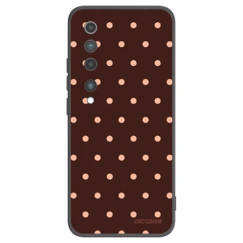 Obal pro Xiaomi Mi 10 - Peach Dots & Chocolate