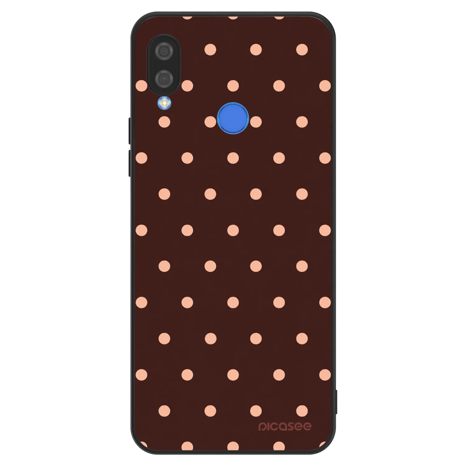 Picasee ULTIMATE CASE pro Huawei Nova 3 - Peach Dots & Chocolate
