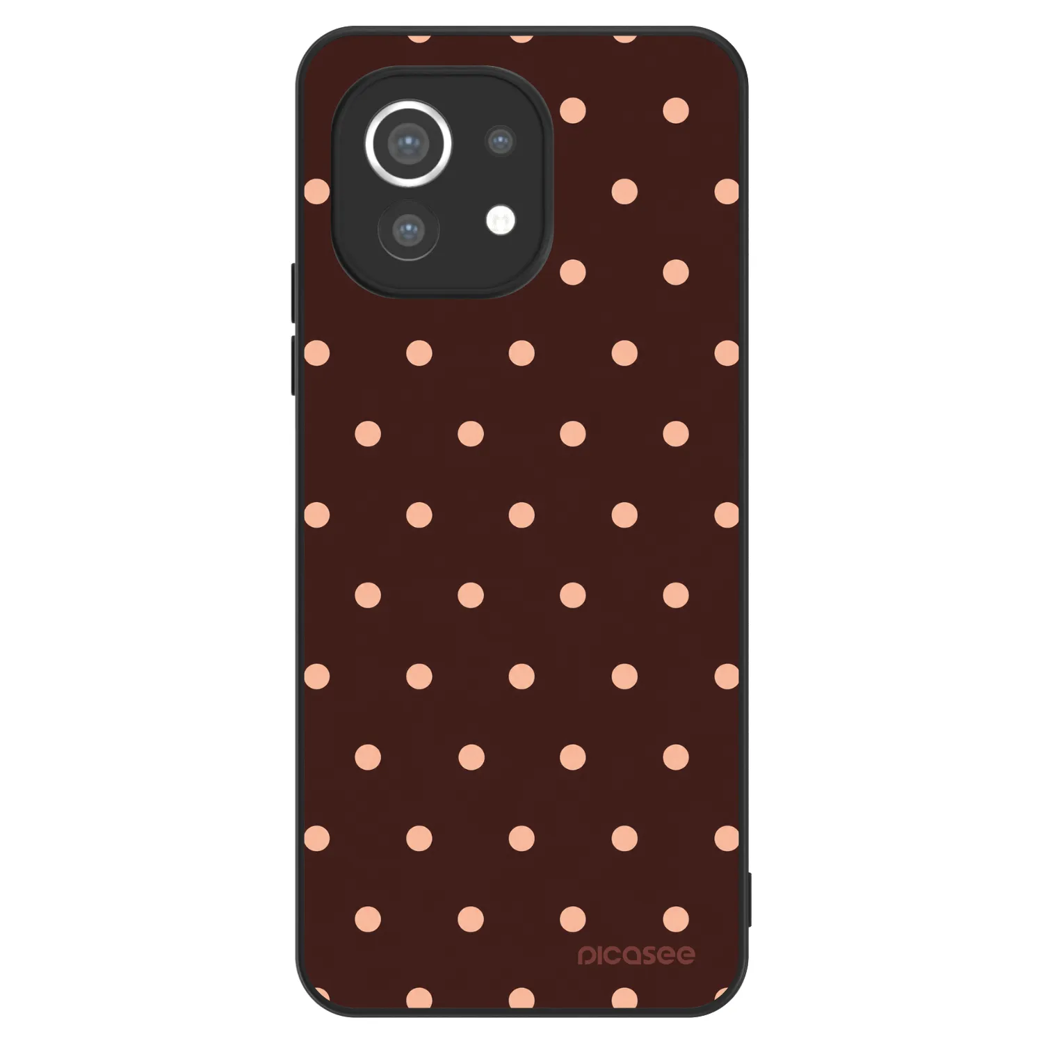 Picasee ULTIMATE CASE pro Xiaomi Mi 11 - Peach Dots & Chocolate