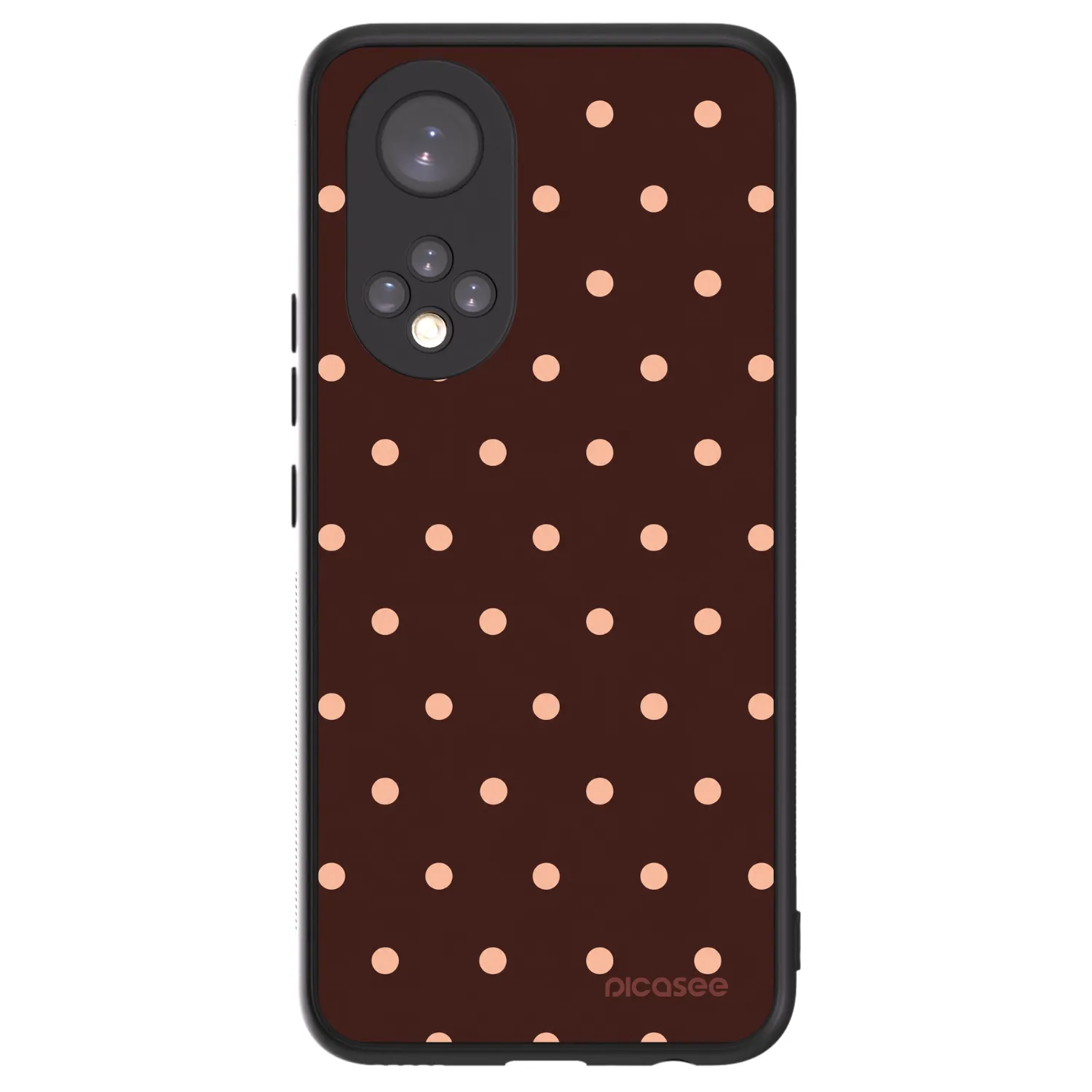 Picasee ULTIMATE CASE pro Huawei Nova 9 - Peach Dots & Chocolate