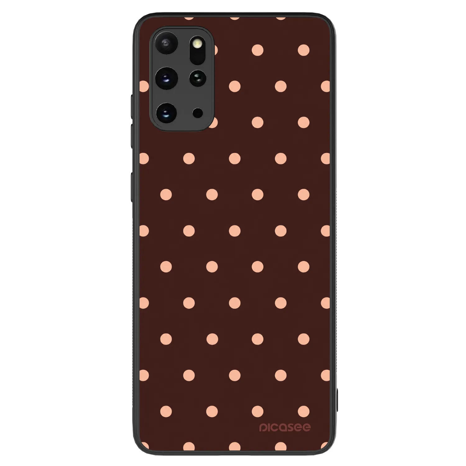 Picasee ULTIMATE CASE pro Samsung Galaxy S20+ G985F - Peach Dots & Chocolate