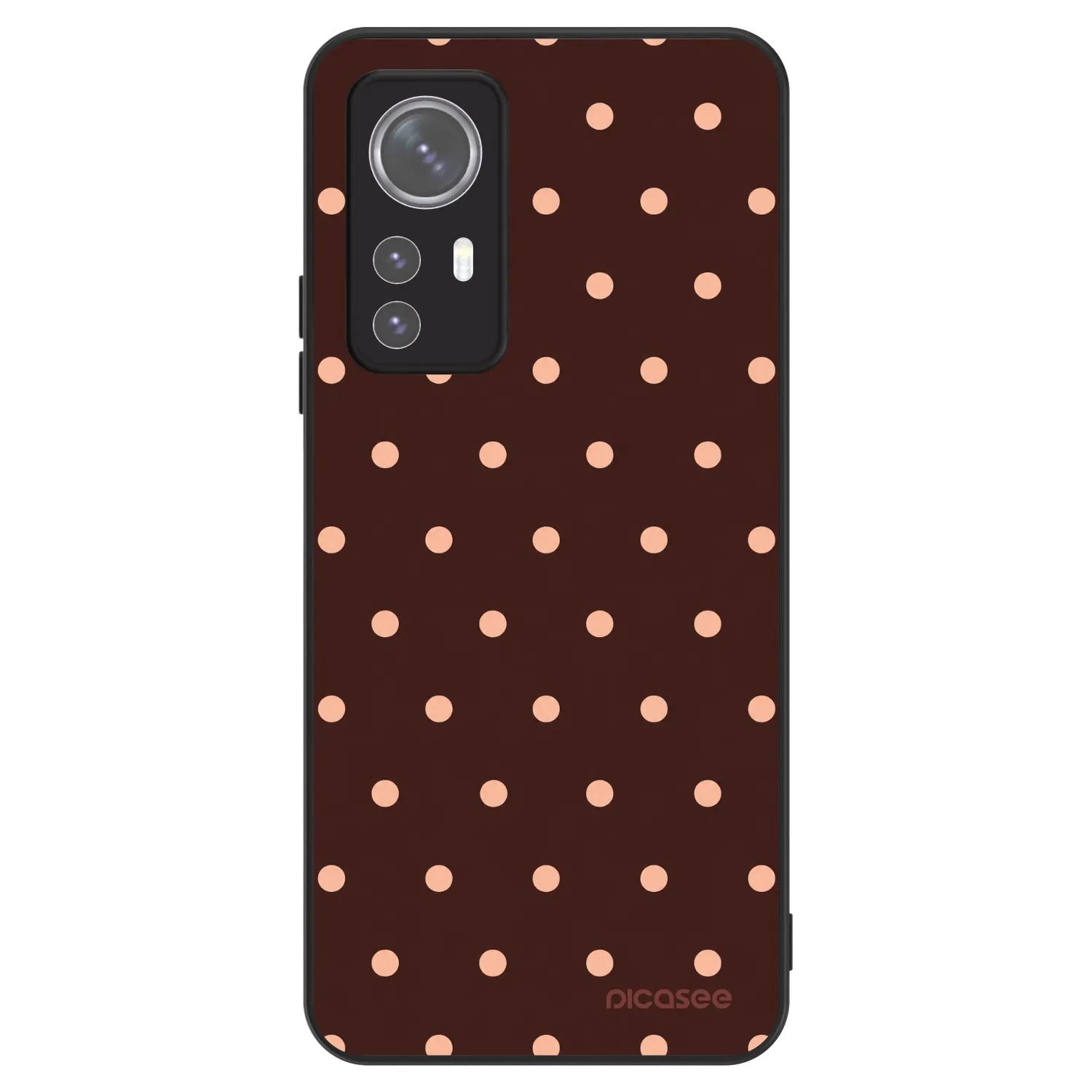 Picasee ULTIMATE CASE pro Xiaomi 12 - Peach Dots & Chocolate