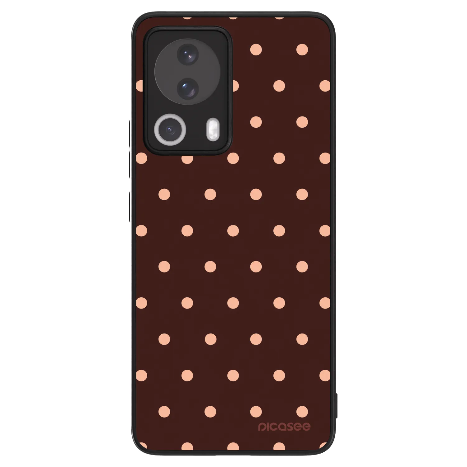 Picasee ULTIMATE CASE pro Xiaomi 13 Lite - Peach Dots & Chocolate