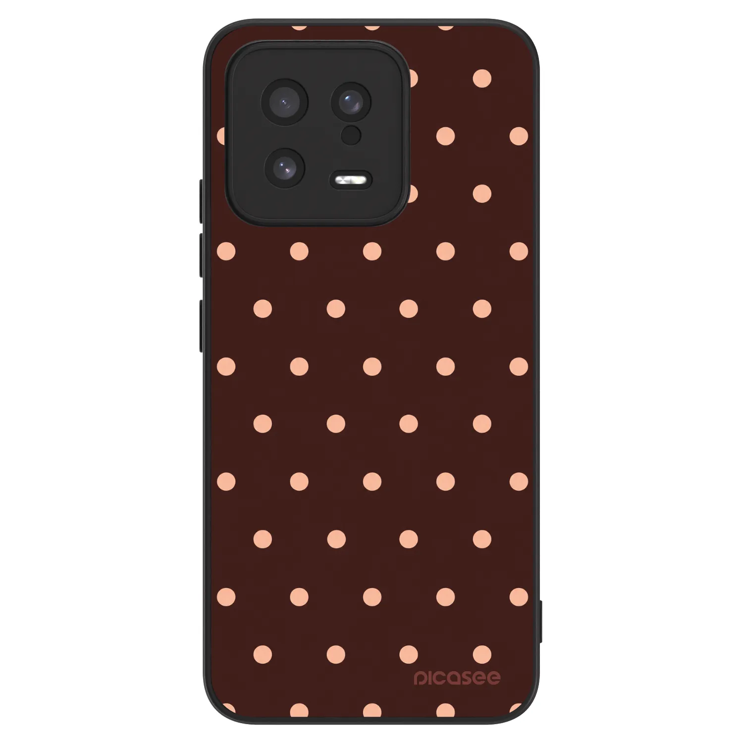 Picasee ULTIMATE CASE pro Xiaomi 13 - Peach Dots & Chocolate