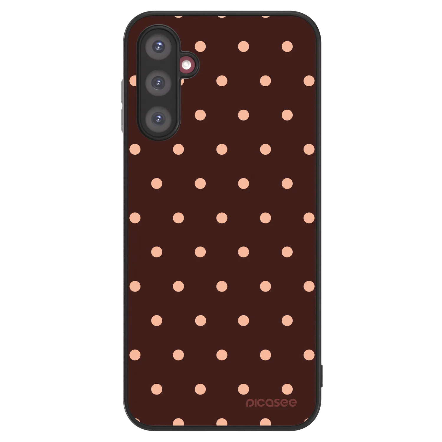 Picasee ULTIMATE CASE pro Samsung Galaxy A14 4G A145R - Peach Dots & Chocolate