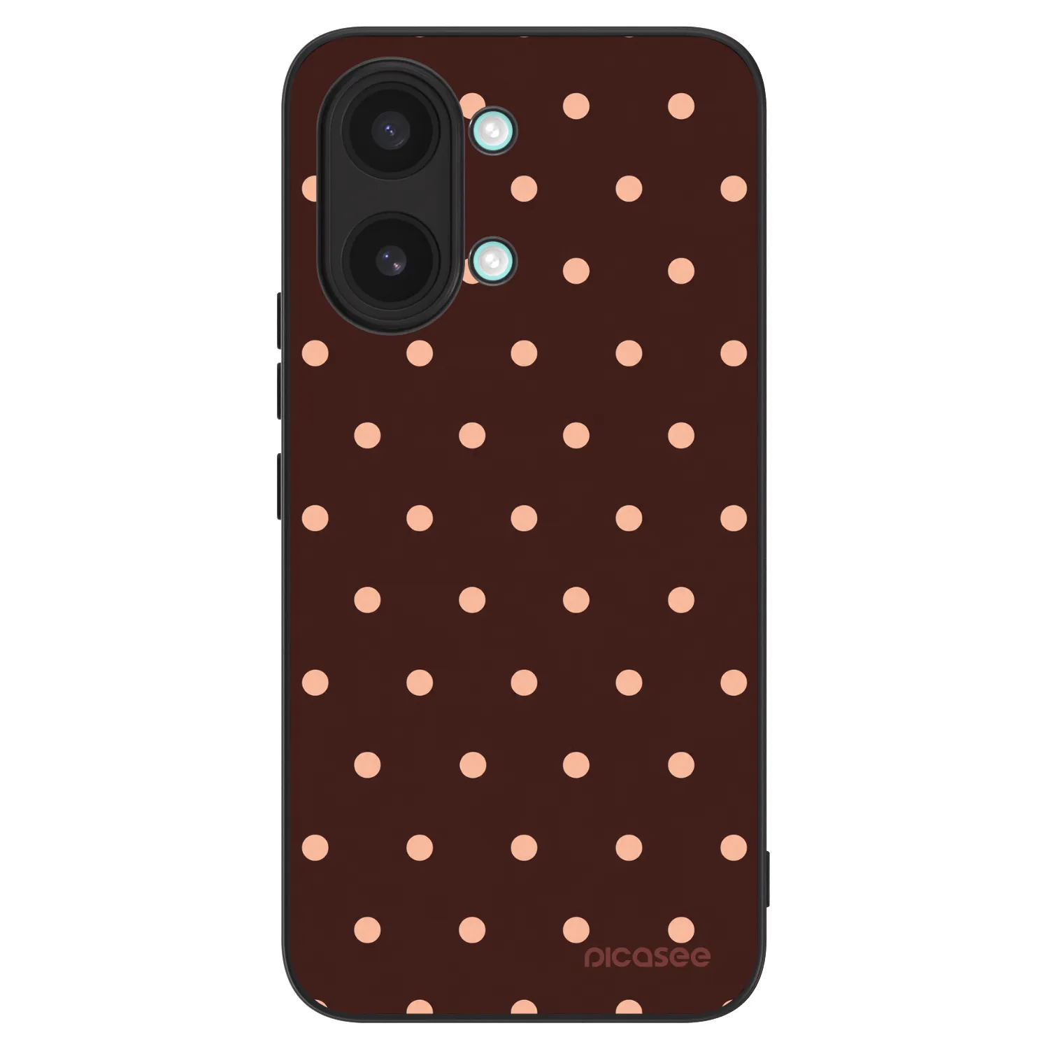 Picasee ULTIMATE CASE pro Xiaomi Poco X8 Pro Max - Peach Dots & Chocolate