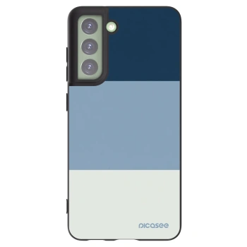 Picasee silikonový černý obal pro Samsung Galaxy S21 FE 5G - Coastal Blue