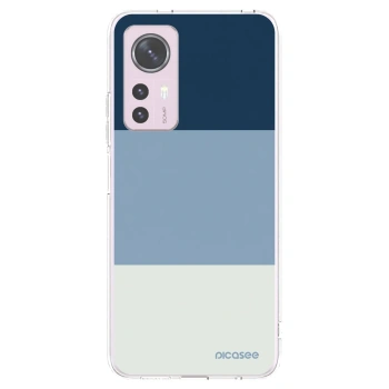 Picasee silikonový průhledný obal pro Xiaomi 12 - Coastal Blue