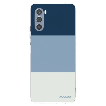 Picasee silikonový průhledný obal pro Motorola Moto G62 - Coastal Blue
