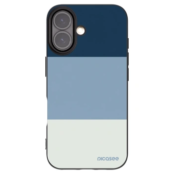 Picasee silikonový černý obal pro Apple iPhone 16 - Coastal Blue