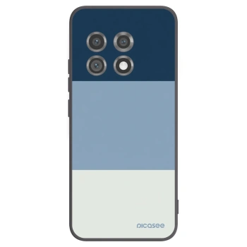 Picasee silikonový černý obal pro OnePlus 11 5G - Coastal Blue