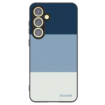 Picasee silikonový černý obal pro Samsung Galaxy S24 FE S721B - Coastal Blue