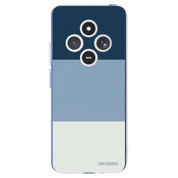 Picasee silikonový průhledný obal pro Xiaomi Redmi 14C - Coastal Blue
