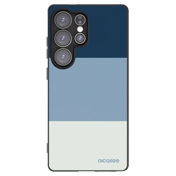 Picasee silikonový černý obal pro Samsung Galaxy S25 Ultra 5G - Coastal Blue