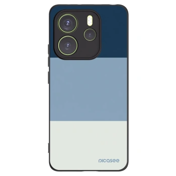 Picasee silikonový černý obal pro Xiaomi Redmi Note 14 4G - Coastal Blue
