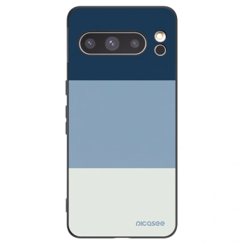 Picasee silikonový černý obal pro Google Pixel 8 Pro - Coastal Blue