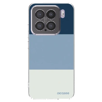 Picasee silikonový průhledný obal pro Xiaomi 15 - Coastal Blue