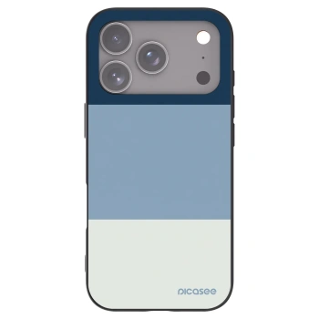 Picasee silikonový černý obal pro Apple iPhone 17 Pro - Coastal Blue