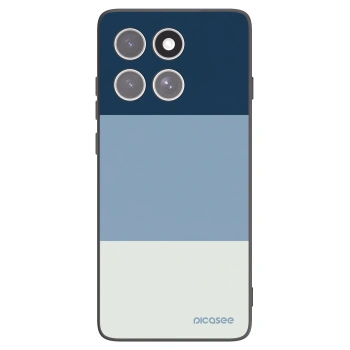 Picasee silikonový černý obal pro Motorola Edge 60 Pro - Coastal Blue