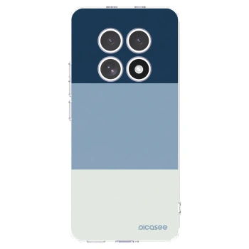 Picasee silikonový průhledný obal pro Xiaomi Redmi Note 15 4G - Coastal Blue