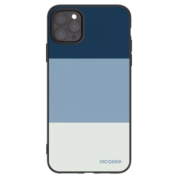 Picasee silikonový černý obal pro Apple iPhone 11 Pro Max - Coastal Blue