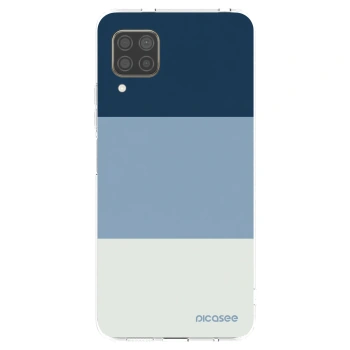 Picasee silikonový průhledný obal pro Huawei P40 Lite - Coastal Blue
