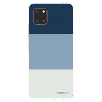 Picasee silikonový průhledný obal pro Samsung Galaxy Note 10 Lite N770F - Coastal Blue