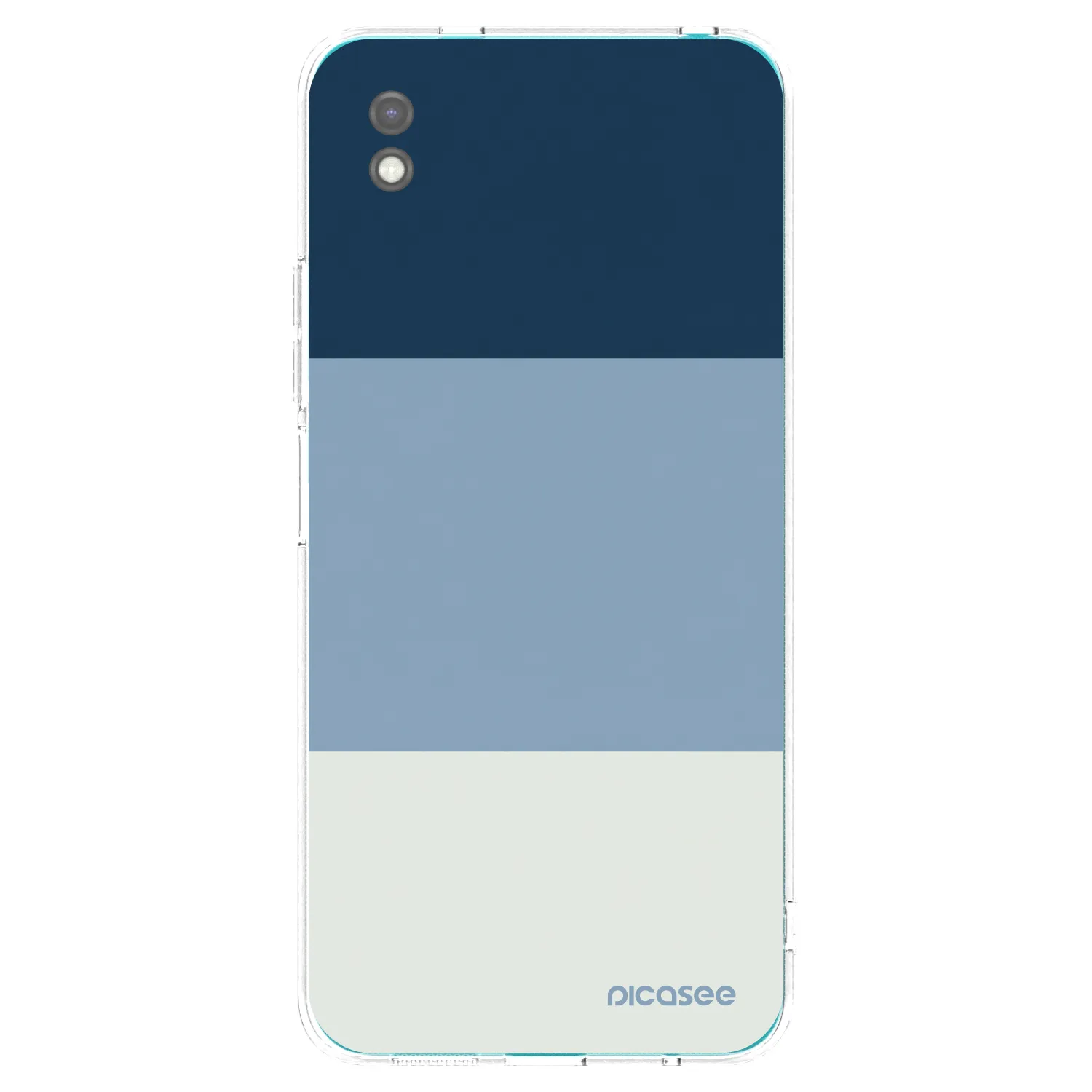 Picasee silikonový černý obal pro Xiaomi Redmi 9A - Coastal Blue