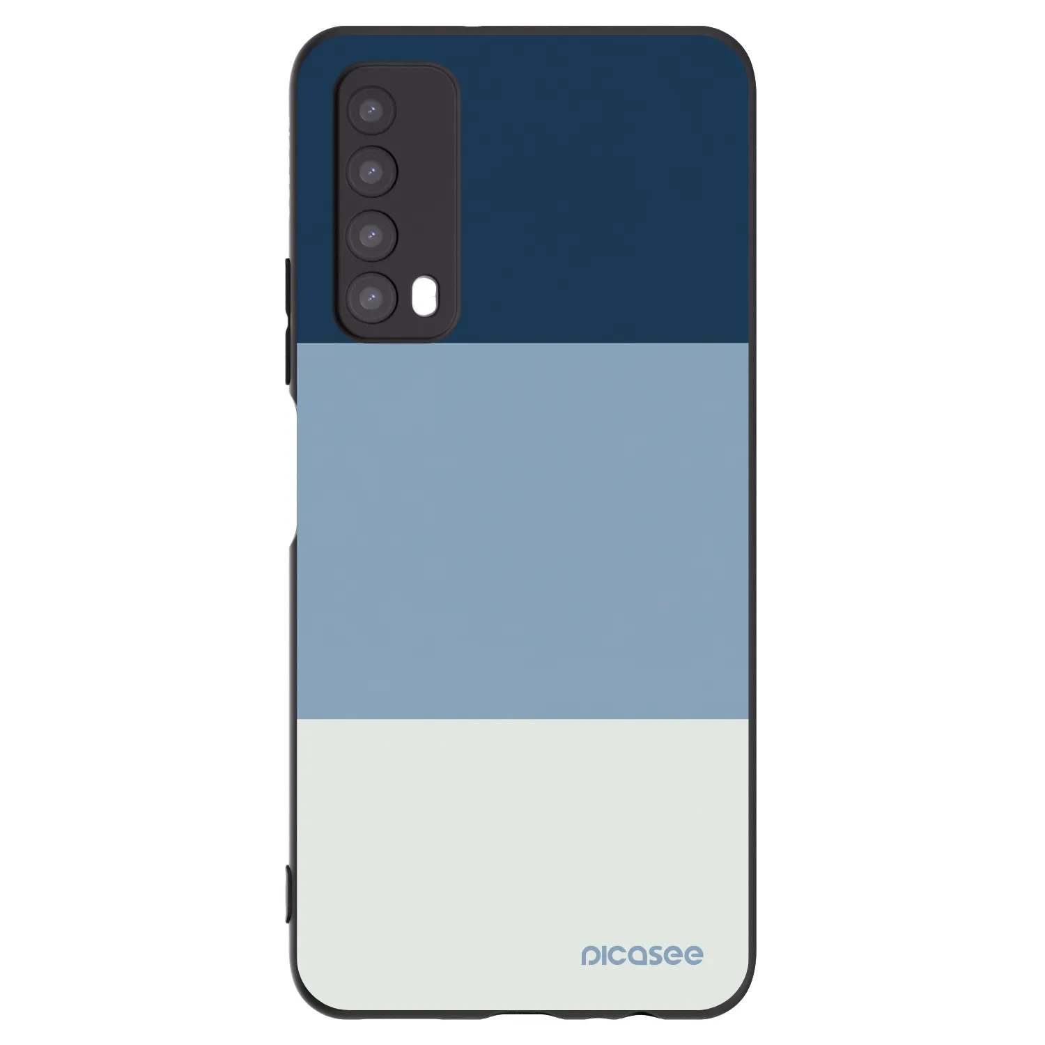 Picasee silikonový černý obal pro Huawei P Smart 2021 - Coastal Blue