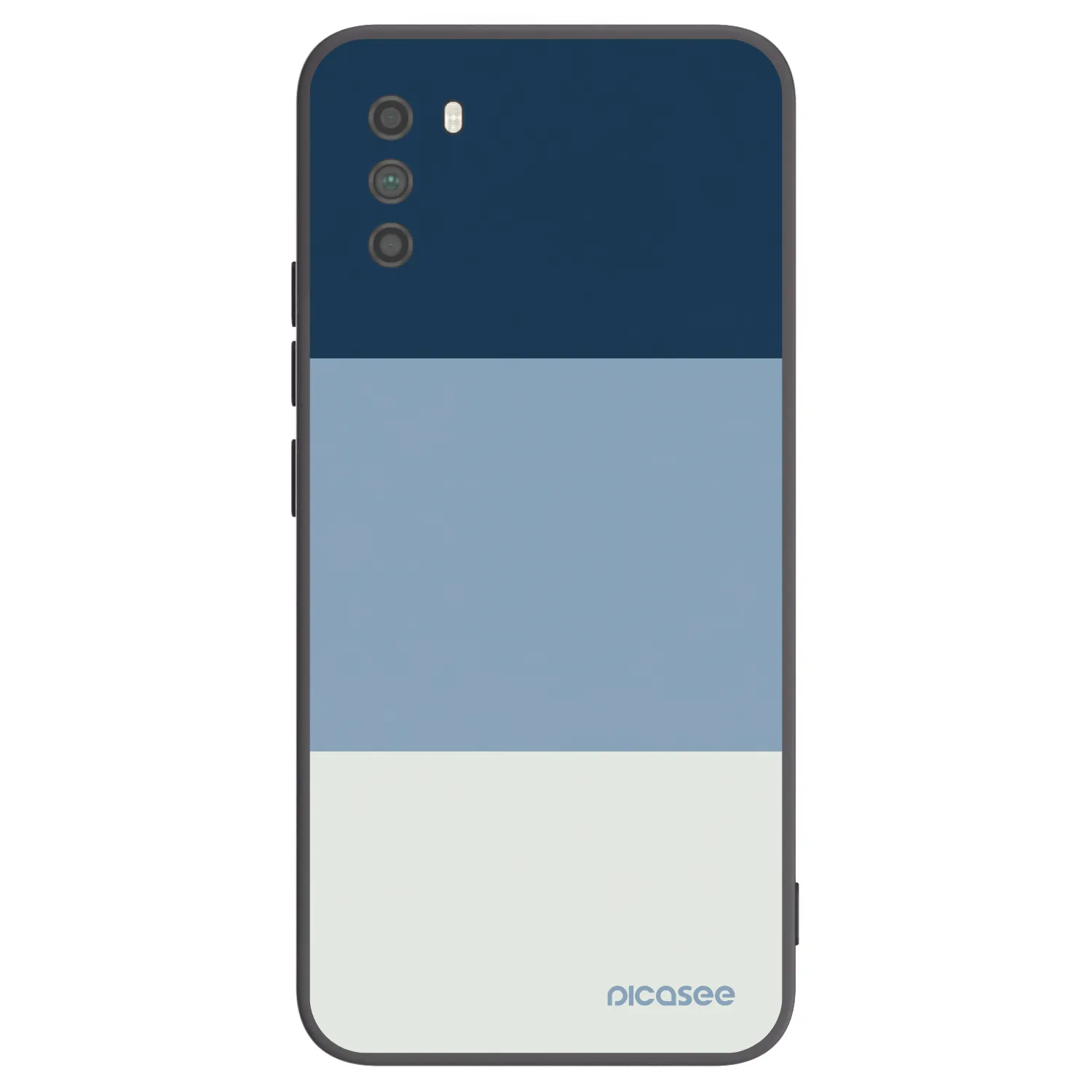 Picasee silikonový černý obal pro Xiaomi Poco M3 - Coastal Blue