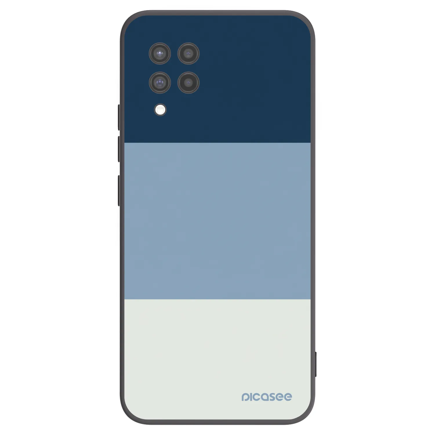 Picasee silikonový černý obal pro Samsung Galaxy A42 A426B - Coastal Blue