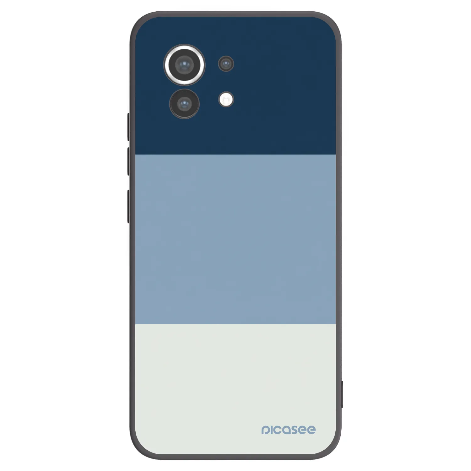 Picasee silikonový černý obal pro Xiaomi Mi 11 - Coastal Blue