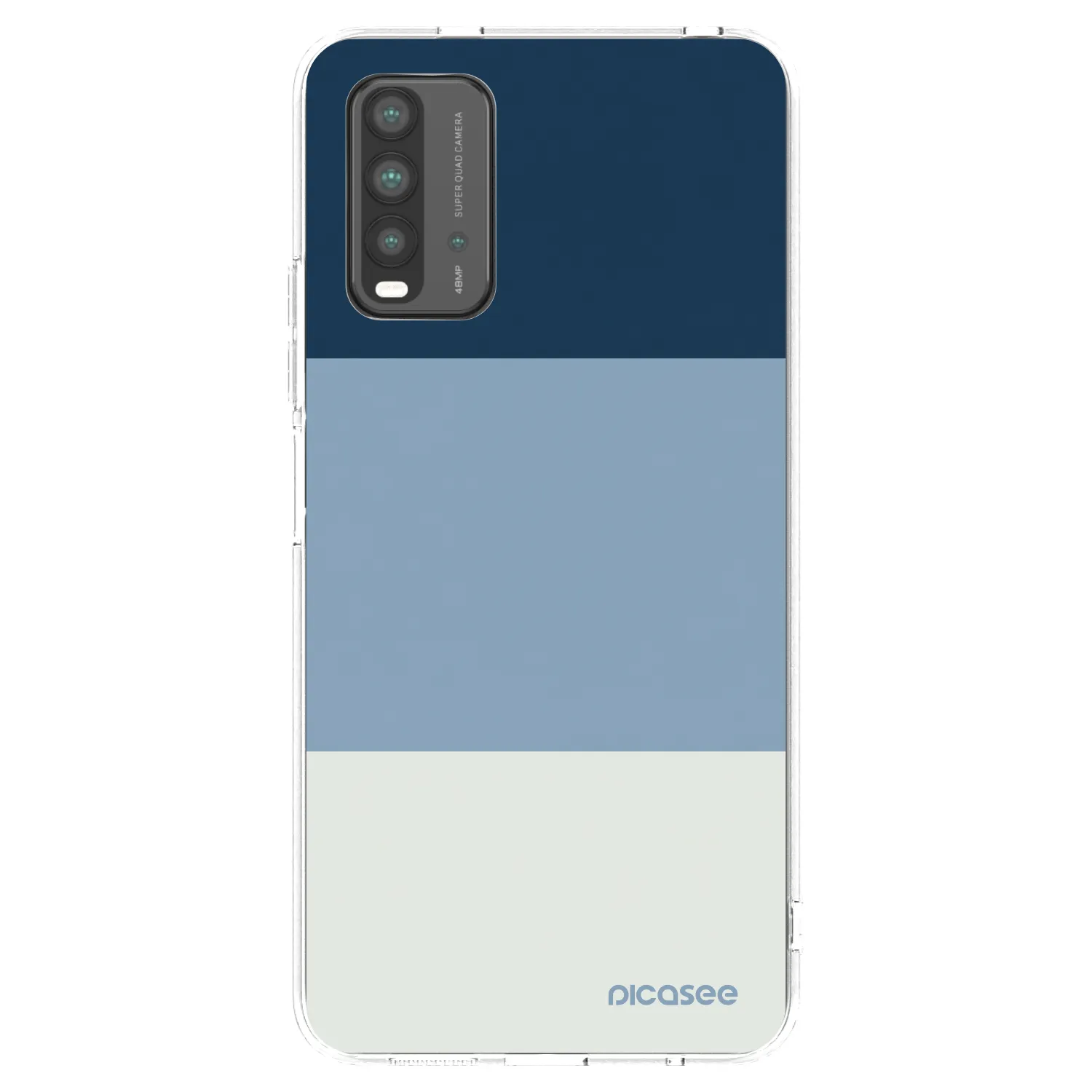 Picasee silikonový černý obal pro Xiaomi Redmi 9T - Coastal Blue