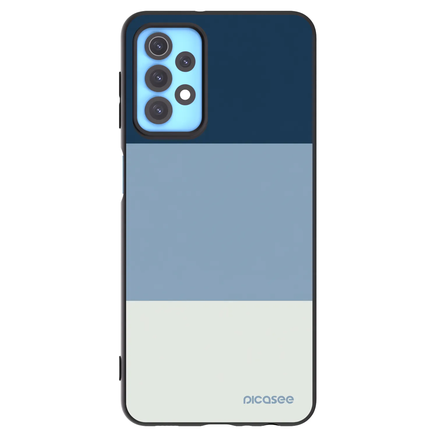Picasee silikonový černý obal pro Samsung Galaxy A32 4G SM-A325F - Coastal Blue