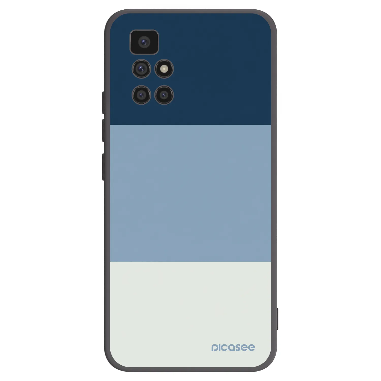 Picasee silikonový černý obal pro Xiaomi Redmi 10 - Coastal Blue
