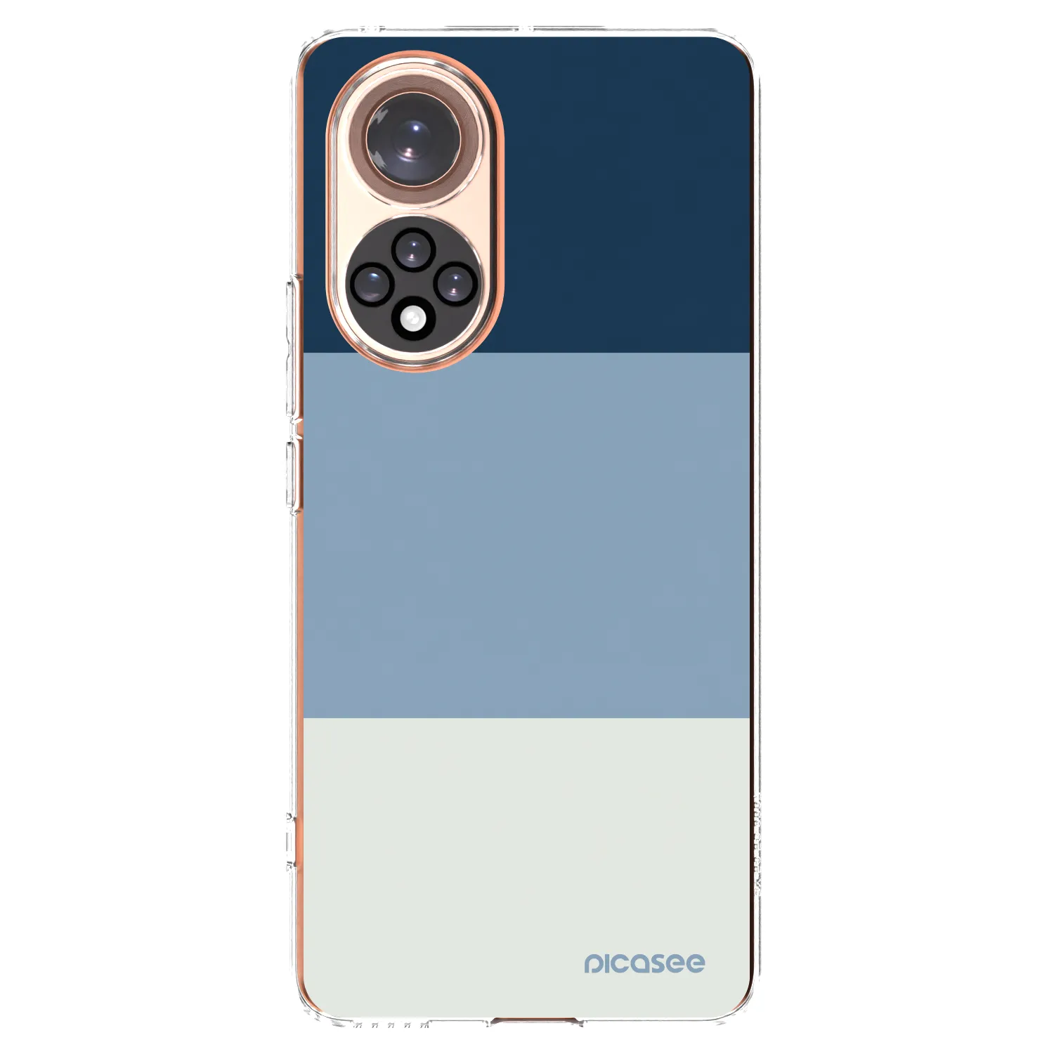 Picasee silikonový průhledný obal pro Huawei Nova 9 - Coastal Blue