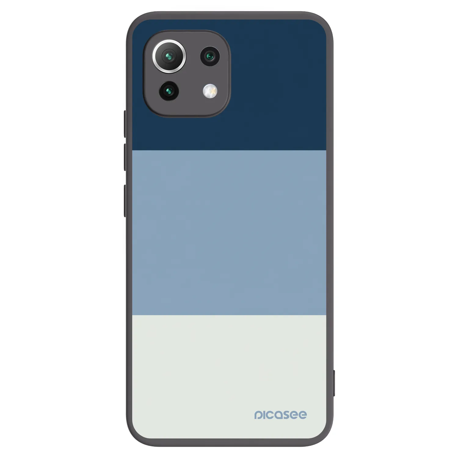 Picasee silikonový černý obal pro Xiaomi 11 Lite 5G NE - Coastal Blue